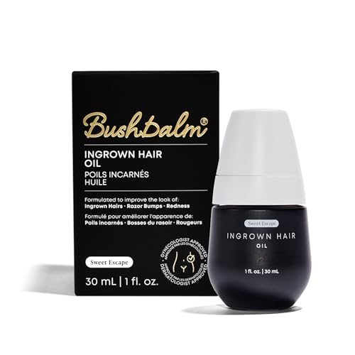 Bushbalm Body Oil - Reduces Ingrown Hair, Soothes Razor Bumps, Hydrating - 30ml Sweet Escape