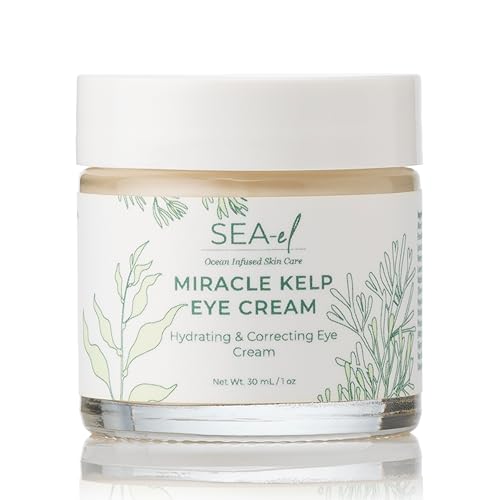 Sea-El Miracle Eye Cream - Hydrates & Reduces Dark Circles, Vegan & Cruelty-Free - 1 Oz