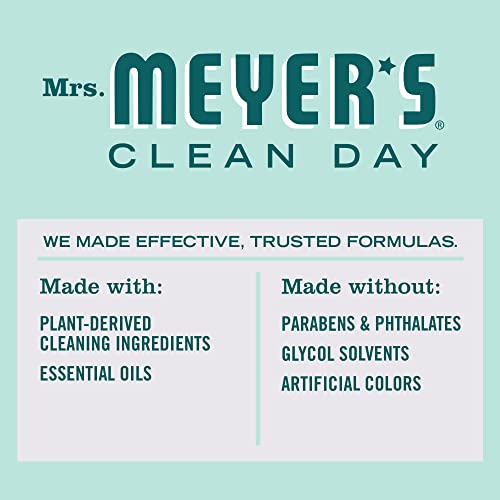 Mrs. Meyer's Multi-Surface Cleaner - Tough on Dirt, Biodegradable, Mint Scent - 16 fl. oz, Pack of 3
