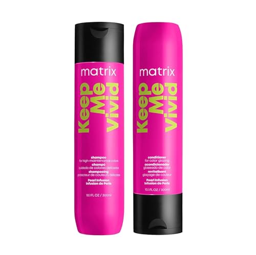 Matrix Keep Me Vivid Shampoo & Conditioner Set - Locks in Color, Sulfate-Free - 10.1 Fl. Oz