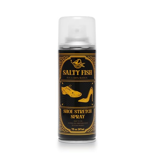 SALTY FISH Shoe Stretch Spray - Comfort for Tight-Fitting Shoes, Natural Ingredients - 7 Fl Oz