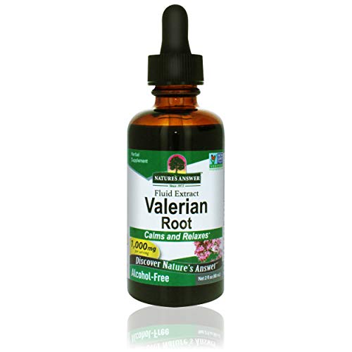 Nature's Answer Valerian Root Extract - Calming Sleep Support, Non-GMO, Alcohol-Free - 2oz