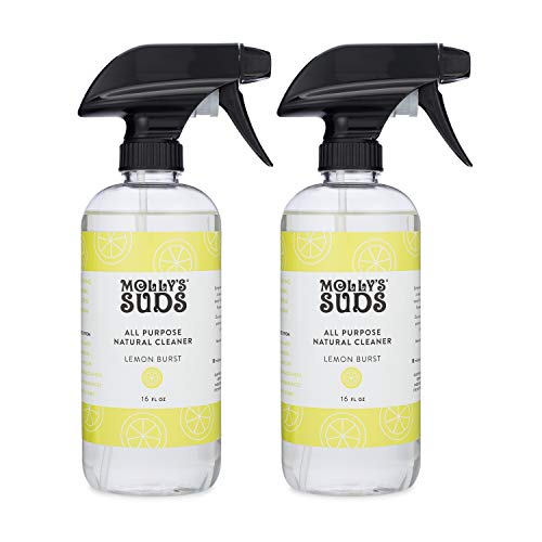 Molly's Suds All Purpose Cleaner - Deep Clean, Plant-Powered, Lemon Burst - 16oz (2 Pack)