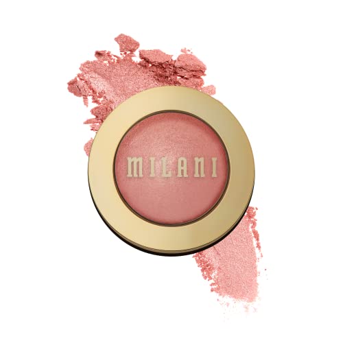 Milani Baked Blush - Radiant Color for All Skin Tones, Cruelty-Free, 12 Shades - 0.12oz