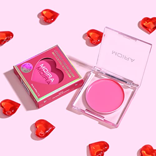 Moira Beauty Loveheat Cream Blush - Vegan, Paraben-Free, Gluten-Free - 006 I Miss You