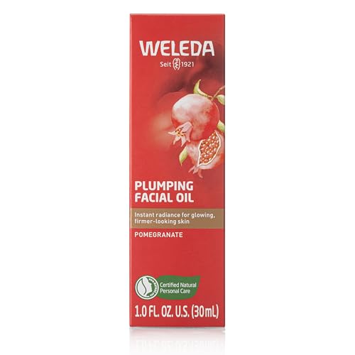 Weleda Face Oil - Hydrating Pomegranate & Aloe Vera Blend for Radiant Skin - 1 Fl Oz