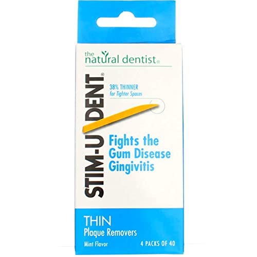 The Natural Dentist Dental Care Kit - Effective Plaque Removers, Stimulates Gums - 160 Count