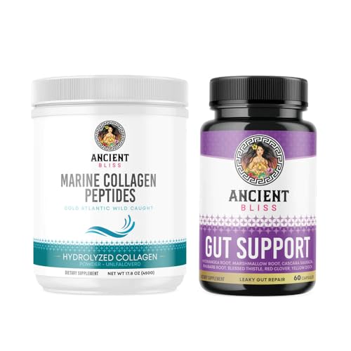 Ancient Bliss Probiotic Gut Health Bundle - Boosts Metabolism, Supports Digestion - 30 Servings
