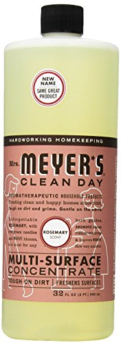 Mrs. Meyer's Multi-Surface Cleaner - Biodegradable Formula, Rosemary Scent - 32 fl. oz