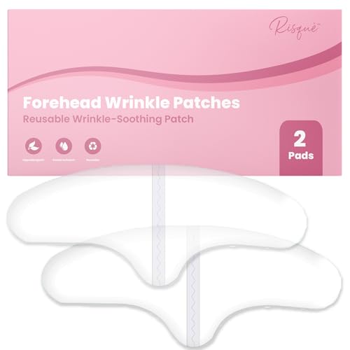 Reusable Forehead Wrinkle Patches - Reduces Fine Lines, Multi-Use & Effective - 2 Patches