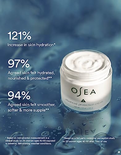OSEA Face Moisturizer - Hydrating, Bio-Retinol, Vegan & Cruelty-Free - 1oz for Dry Skin