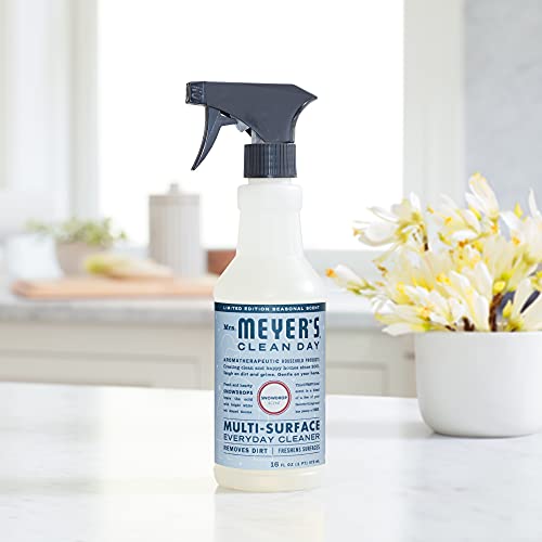 Mrs. Meyer's All-Purpose Cleaner - Snowdrop Scent, Removes Dirt & Odors - 16 fl. oz
