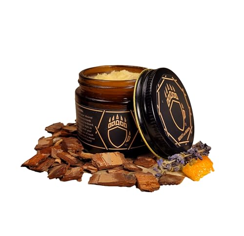 Beast and Baron Premium Beard Balm - All Natural, Small Batch, 10 Scents Available - 2 Fl Oz