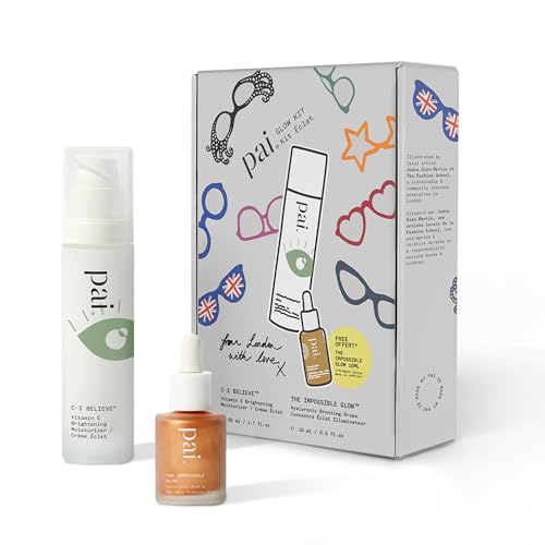 Pai Skincare GLOW KIT - Radiance Duo for Sensitive Skin, Vegan & Natural Ingredients - 1.7oz + 0.3oz