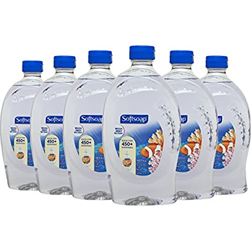 Softsoap Liquid Hand Soap Refill - Moisturizing Formula, Fresh Scent - 32oz, 6 Pack
