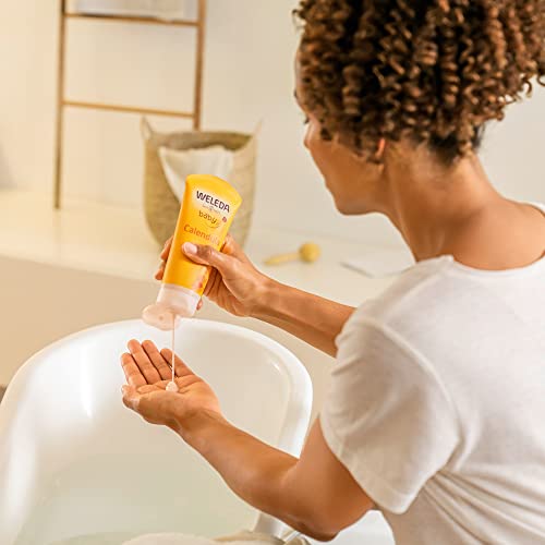 Weleda Kids Shampoo & Body Wash - Gentle Cleansing with Calendula & Almond Oil - 6.8oz