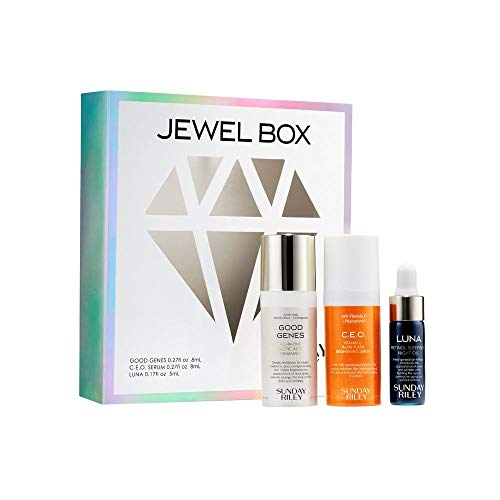 Sunday Riley Jewel Box Kit - Cruelty-Free, Sulfate & Paraben-Free, 0.7 Fl Oz
