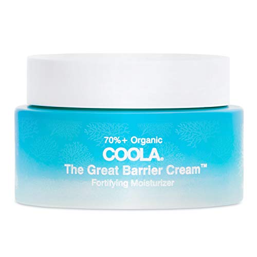 Coola Organic Face Moisturizer - Hydrating Barrier Cream with Sea Kelp & Blue Algae - 1.5 Fl Oz