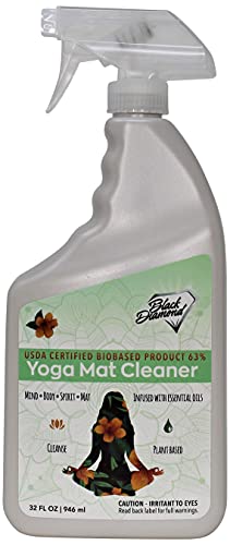 Yoga Mat Cleaner | USDA Certified Biobased, Essential Oils, 1 Quart