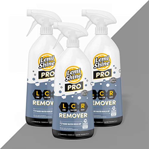 Lemi Shine Household Cleaner - Removes Lime, Calcium, Rust, EPA Safer Choice - 28oz, 3 Pack