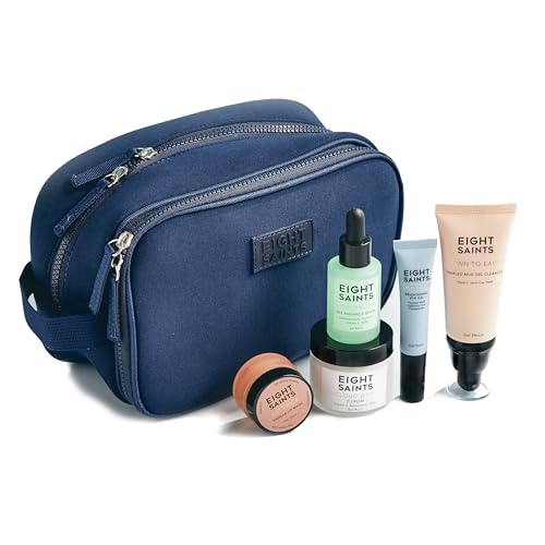 Eight Saints Skin Care Set - Natural Routine for All Skin Types, Includes 6 Essentials