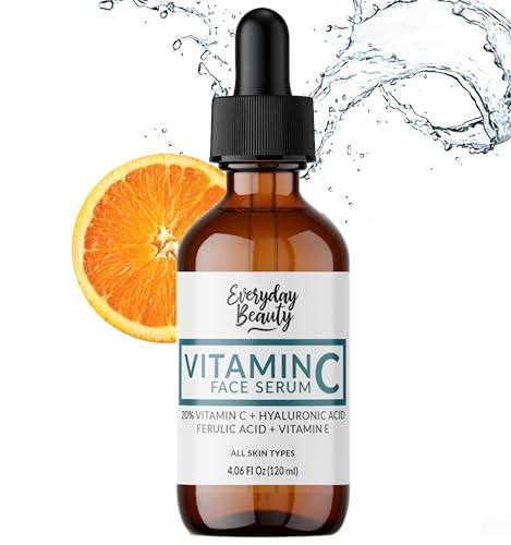 Vitamin C Face Serum - Brightens Skin, Hydrates & Reduces Fine Lines - 4.06 Fl Oz