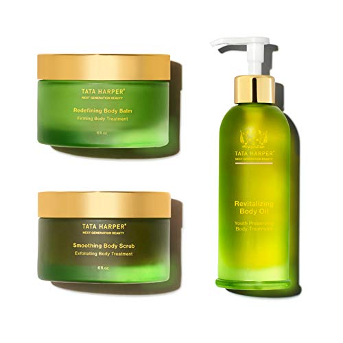 Tata Harper Body & Hair Mist - Exfoliate & Moisturize, 100% Natural Ingredients - 3-Piece Set