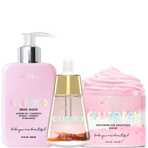 Olivia Bikini Shaving Cream - Nourishes Skin, Reduces Ingrown Hairs - 8oz