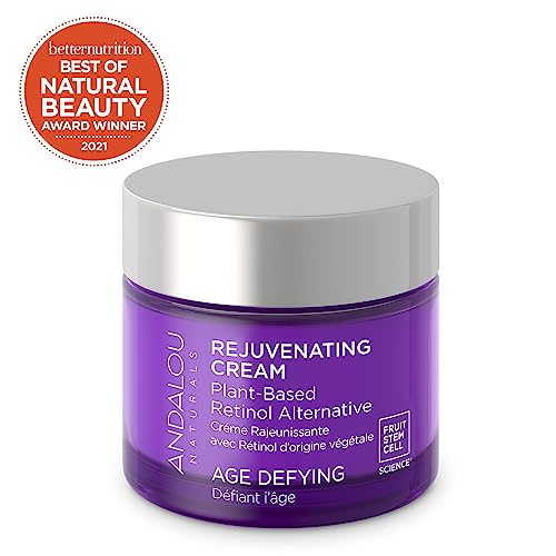 Andalou Naturals Moisturizer - Reduces Lines & Boosts Vitality with Plant-Based Ingredients - 1.7oz
