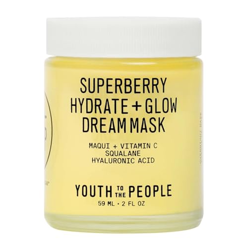 Youth To The People Face Mask - Hydrating Overnight Brightening with Vitamin C & Squalane - 2oz