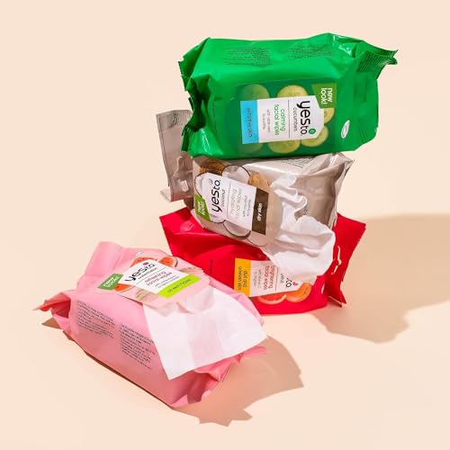 Yes To Cucumbers Face Wipes - Soothing & Moisturizing with Organic Ingredients - 10 Count