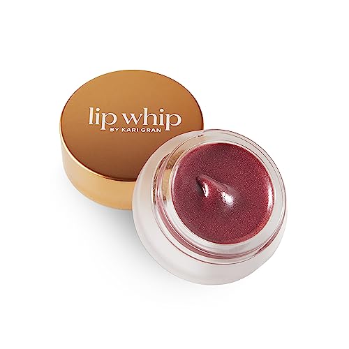 Kari Gran Lip Whip - Moisturizing Lip Balm, Rich Berry Color, Organic Ingredients - 0.15oz