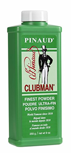 Pinaud Clubman Body Powder - Soothes Irritated Skin, Lightly Scented - 9oz (Pack of 2)