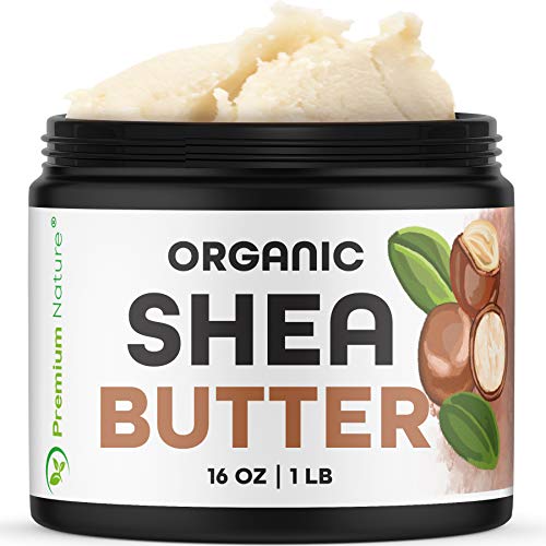 Premium Nature Organic Shea Butter - Deep Moisturizer for Skin & Hair, 16 oz
