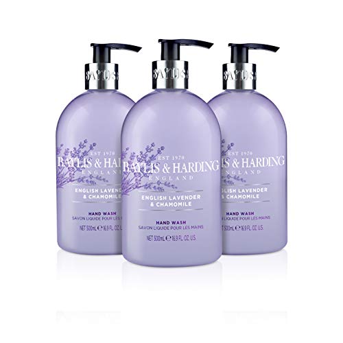 Baylis & Harding Hand Soap - Calming Lavender & Chamomile, Moisturizes & Cleanses - 500ml