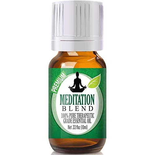 Healing Solutions Meditation Blend Essential Oil - Stress Relief & Relaxation - 10ml