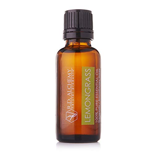 RD Alchemy Essential Oil - 100% Natural Lemongrass, Cleansing & Detox - 1 oz