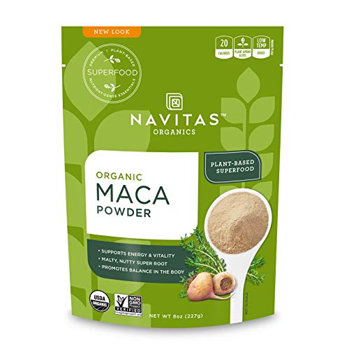 Navitas Organics Maca & Cacao Powder Bundle - Energy Boost, Antioxidants, 23 Servings