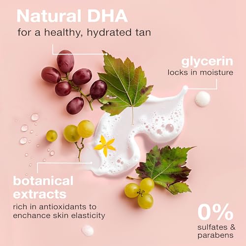 Beauty by Earth Self Tanner Mousse - Natural Dark Tan, Vegan & Cruelty-Free - 7oz