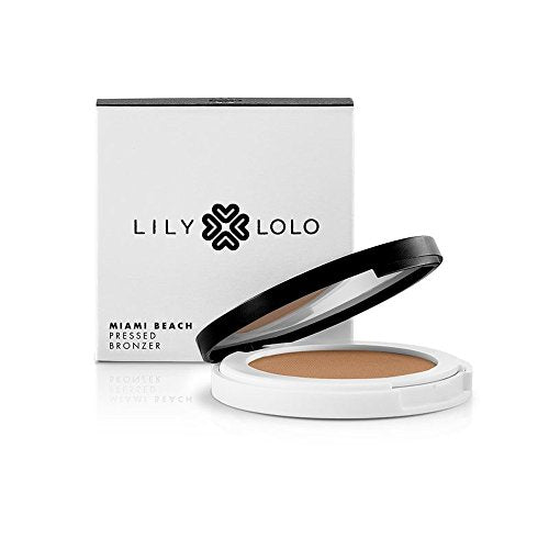 Lily Lolo Pressed Bronzer - Medium Coverage, Natural Glow for All Skin Tones - 9g Montego Bay