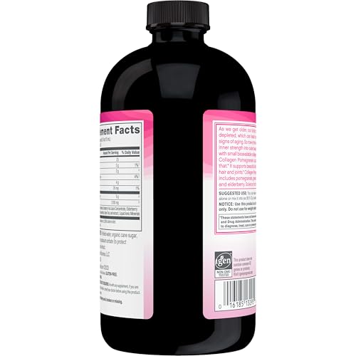NeoCell Liquid Collagen Supplement - Nourishes Skin, Hair & Joints with Pomegranate - 16 oz