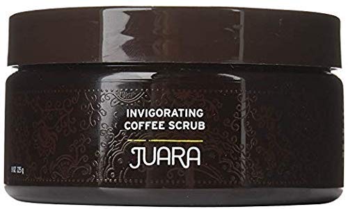 JUARA Body Scrub - Energizing Exfoliation, Hydrating Cleanse, Chocolate Espresso Scent - 8oz