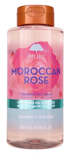 Tree Hut Body Wash - Nourishing Hydration with Shea & Argan Oils, Floral Scent - 18 oz