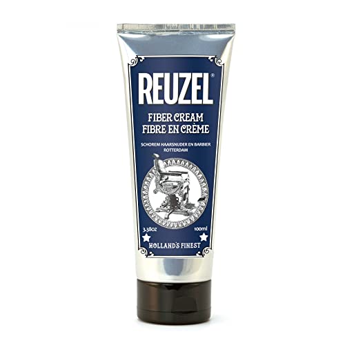 Reuzel Fiber Cream - Low Shine Finish, Versatile Texture & Definition - 3.38 oz