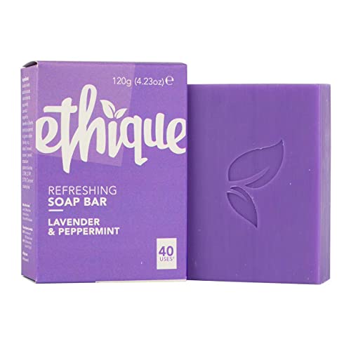 Ethique Lavender & Peppermint Body Wash - Creamy Hydration, Vegan & Cruelty-Free - 4.23 oz