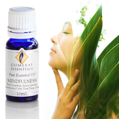 Gumleaf Essentials Mindfulness Essential Oil - 100% Pure, Vegan, Aromatherapy - 10ml
