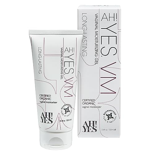 AH! YES VM Vaginal Moisturizer - Fast Relief for Dryness, pH Matched, Organic - 3.4 fl oz