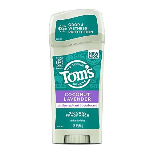 Tom's of Maine Women's Deodorant - 24-Hour Odor Protection, Coconut Lavender - 2.25 oz
