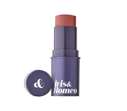 IRIS&ROMEO Ceramide Multi-Balm - Hydrating Color for Lips & Cheeks, Warm Flush - 0.5oz