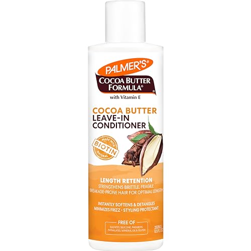 Palmer's Cocoa Butter & Biotin Leave-In Conditioner - Moisturizes, Detangles, Strengthens - 8.5oz